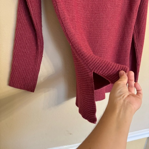 Bartolini Rasberry Pink Made in Italy Sweater Wool Cashmere Size L - Picture 9 of 14